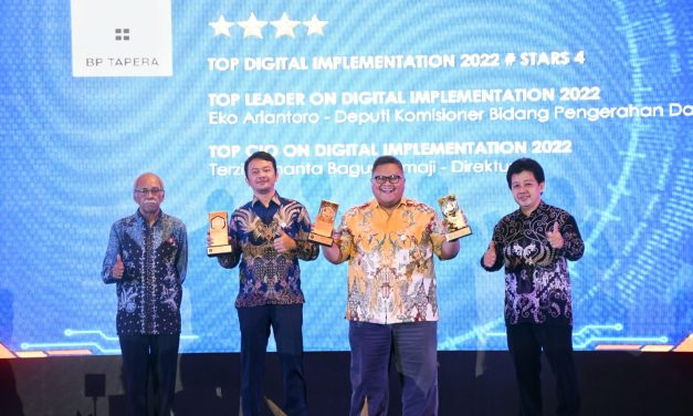 BP Tapera Raih Tiga Penghargaan pada ajang Top Digital Awards 2022